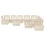 Voir la diapositive 3 : VIDAXL Salon de jardin palette 12 pcs Bois d'epicea impregne