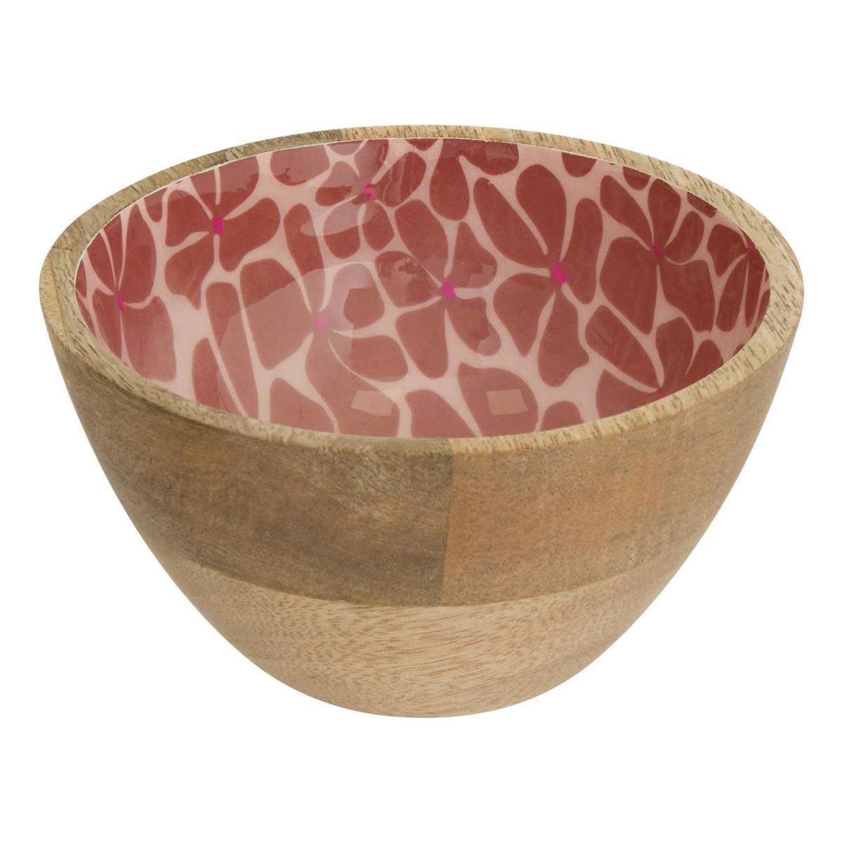 SECRET DE GOURMET Coupelle en Bois  Inaya  13cm Terracotta