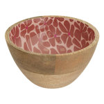 SECRET DE GOURMET Coupelle en Bois  Inaya  13cm Terracotta