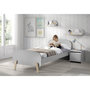 Voir la diapositive 1 : Paris Prix Pack - Lit Enfant, Chevet & 2 Étagères  Kiddy  90x200cm Gris