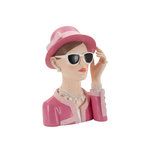 Paris Prix Statuette Déco Femme  Donna Paris  26cm Rose