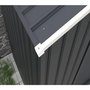 Voir la diapositive 4 : Habitat et Jardin Abri de jardin en métal -  Vegas  - 4.07 m² avec gouttière