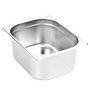 Voir la diapositive 4 : VIDAXL Récipients Gastronorm 2 pcs GN 1 2 150 mm Acier inoxydable