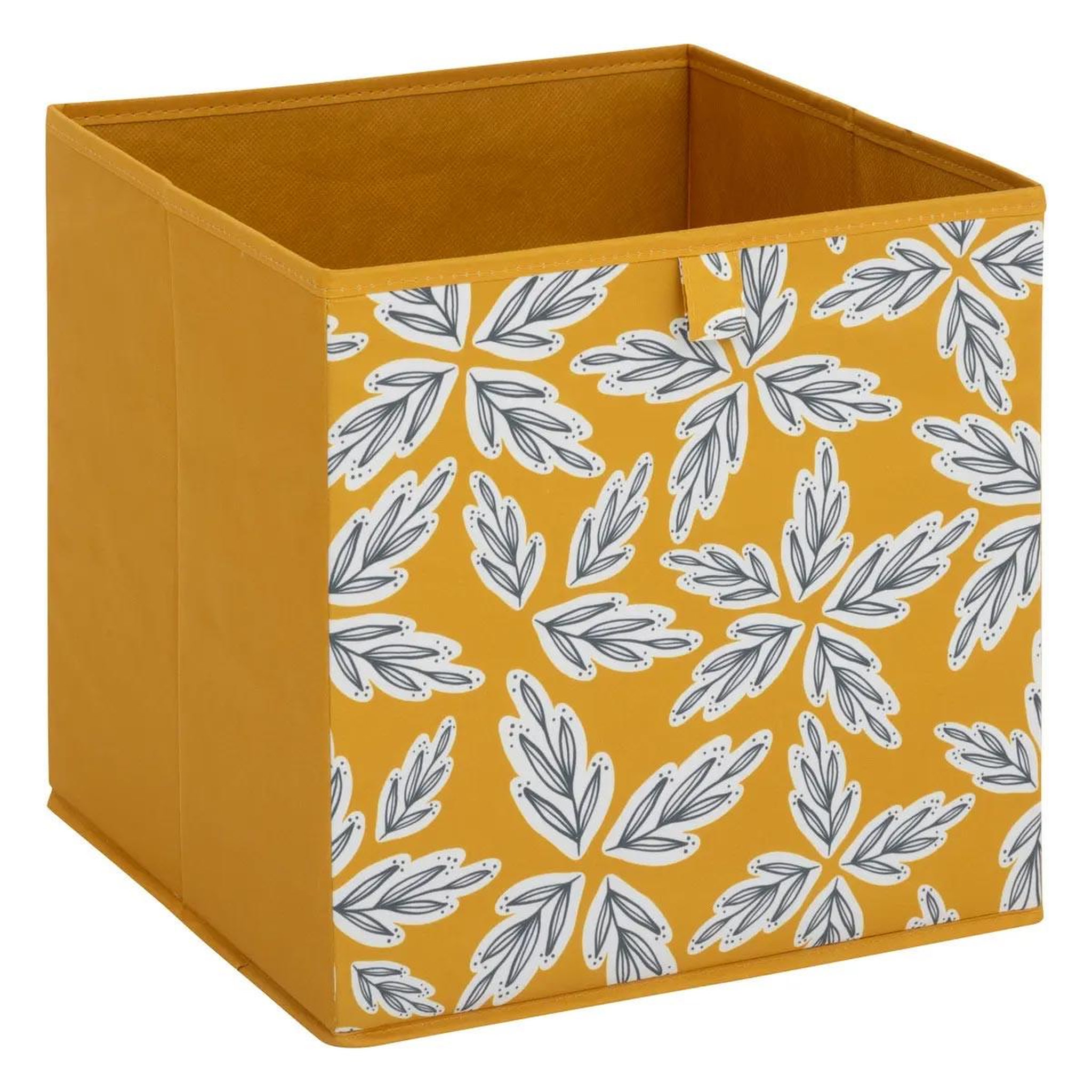FIVE Boîte de rangement réversible  folia  31x31cm jaune