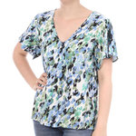 Vero Moda T-shirt Blanc à Motifs Femme Vero Moda Easy V-neck. Coloris disponibles : Blanc