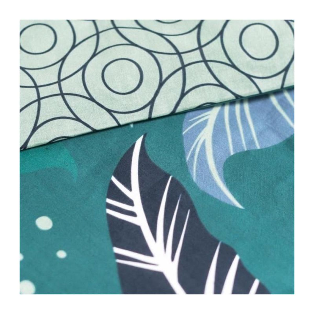 Today Parure de lit - TODAY - Sunshine - 119474 - 2 personnes - 260x240cm - Coton - Imprimé 11.48