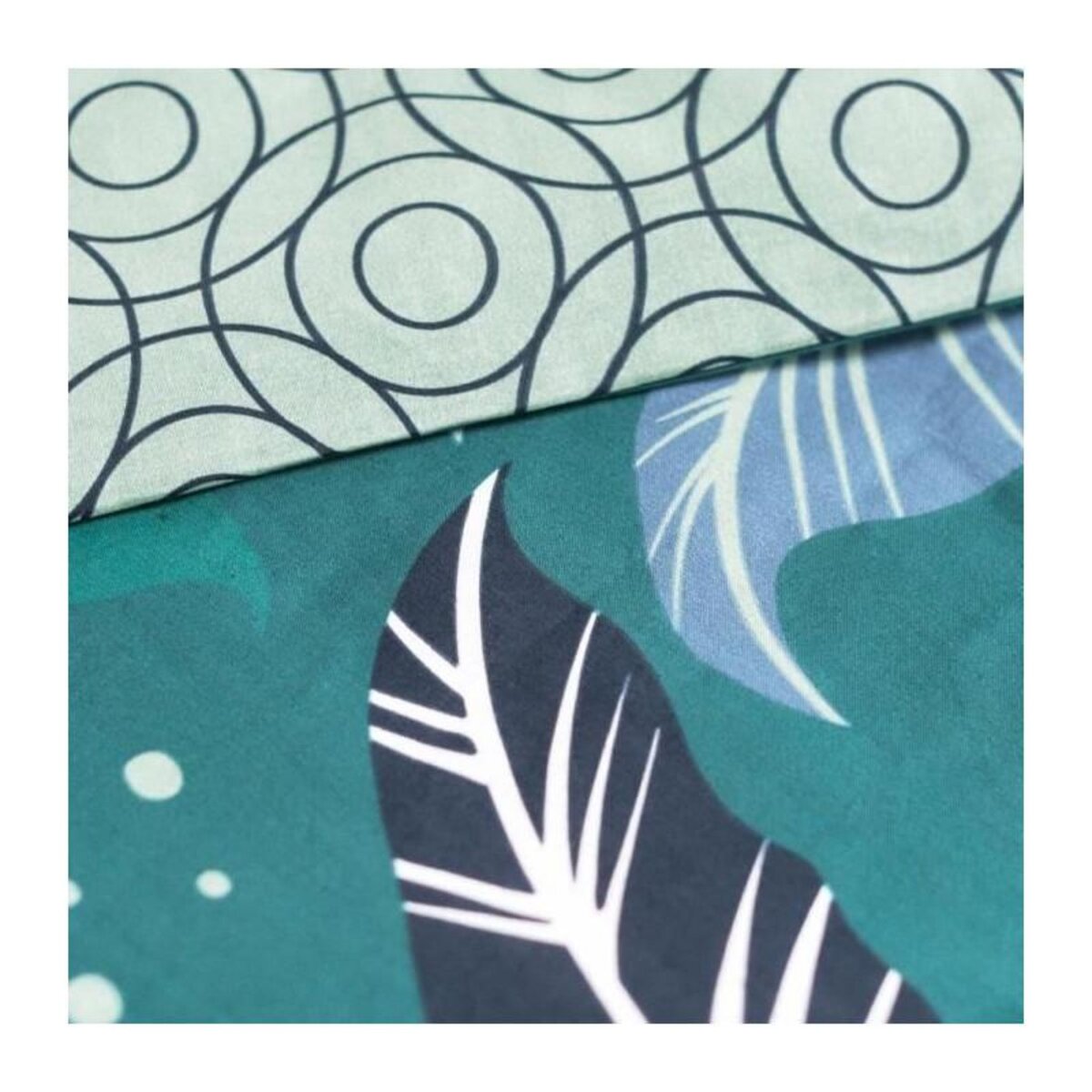 Today Parure de lit - TODAY - Sunshine - 119474 - 2 personnes - 260x240cm - Coton - Imprimé 11.48