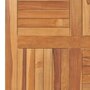 Voir la diapositive 4 : VIDAXL Dessus de table Bois de teck solide Carre 80x80x2,5 cm