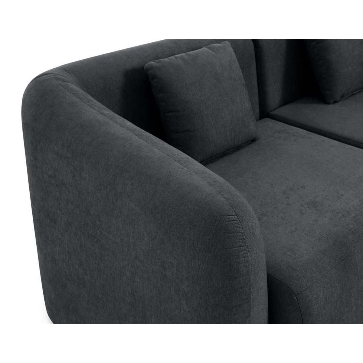 LISA DESIGN Ikare - canapé modulable 2 places - en tissu