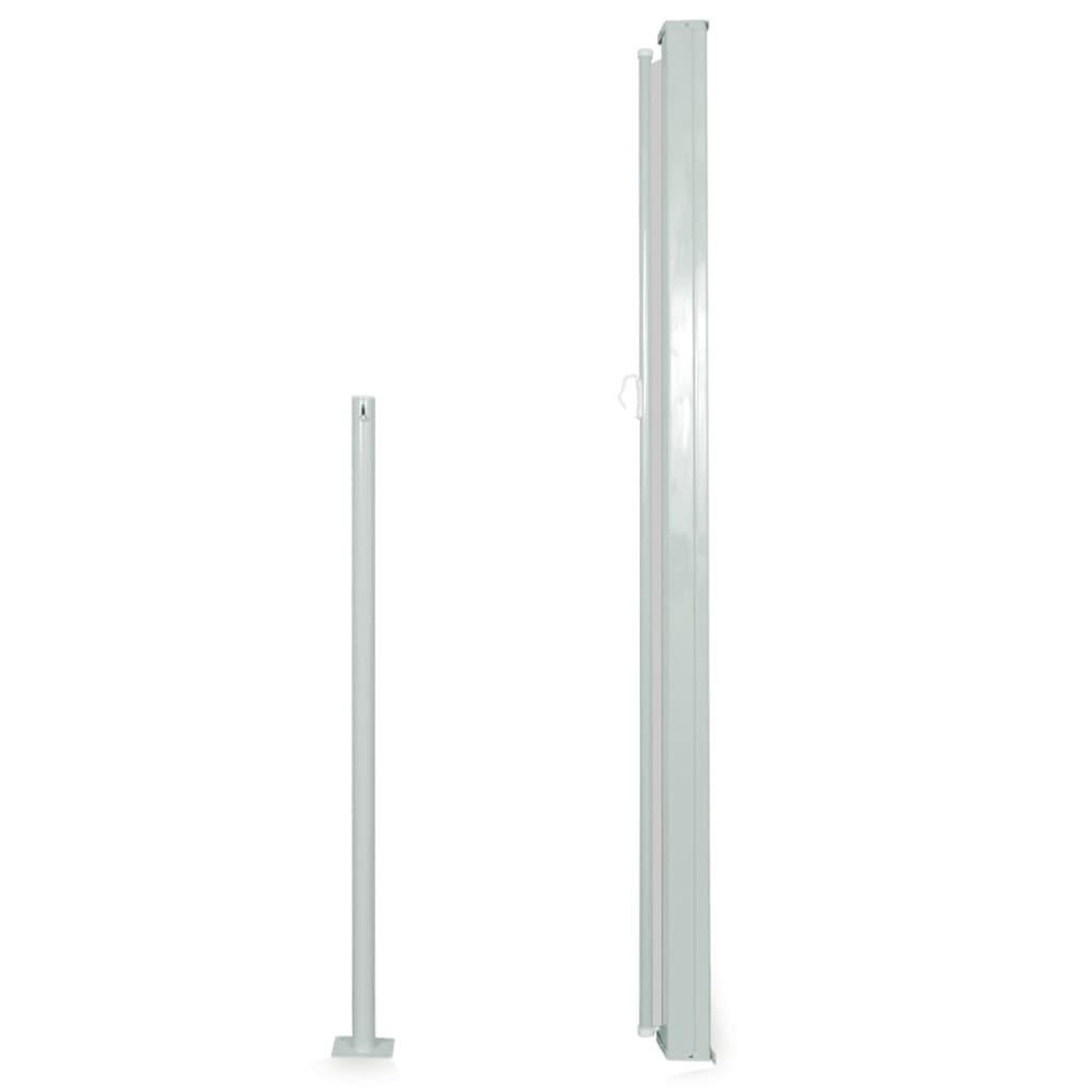 Voir la diapositive 3 : VIDAXL Auvent lateral retractable de patio 160x300 cm Noir