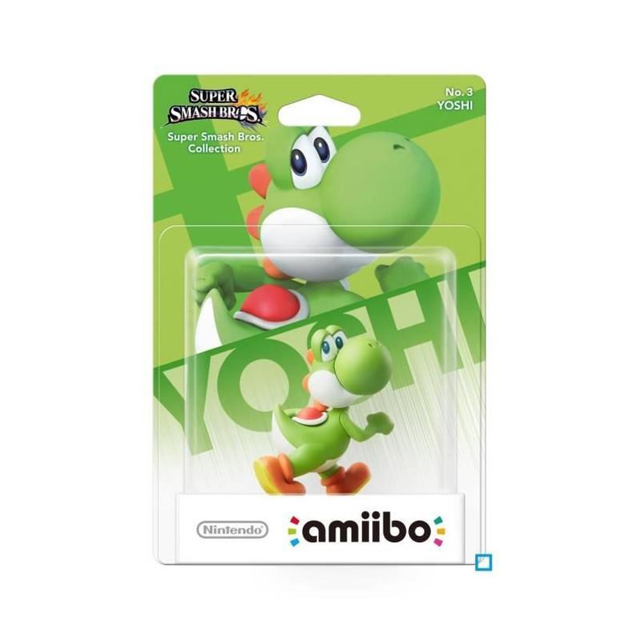 Voir la diapositive 2 : NINTENDO Figurine Amiibo - Yoshi N°3 • Collection Super Smash Bros.