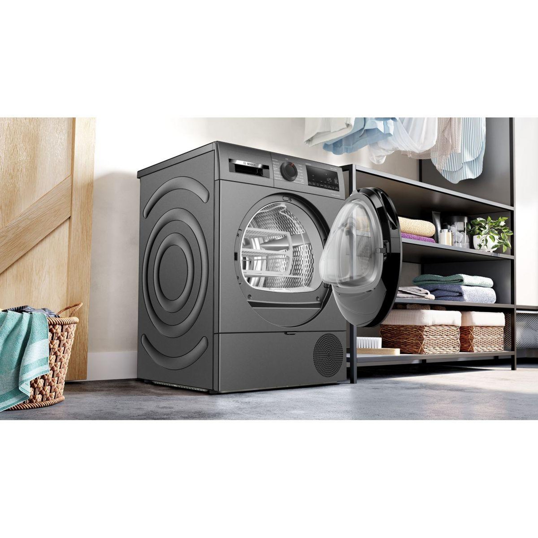 Voir la diapositive 3 : BOSCH Sèche linge pompe à chaleur wqg233dyfr