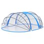 Voir la diapositive 3 : VIDAXL Dome de piscine ovale 530x410x205 cm