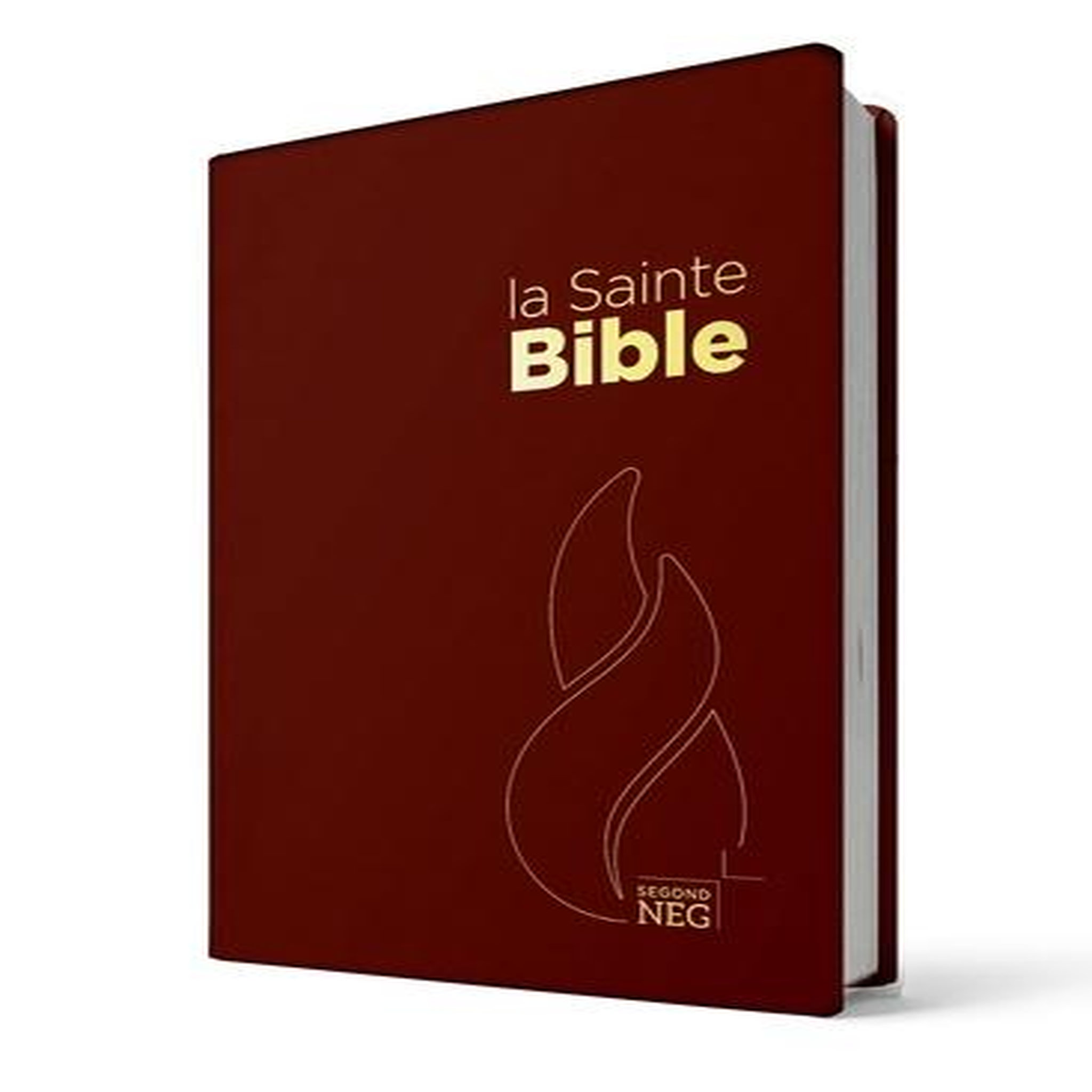 LA SAINTE BIBLE. PVC GRENAT, Segond Louis