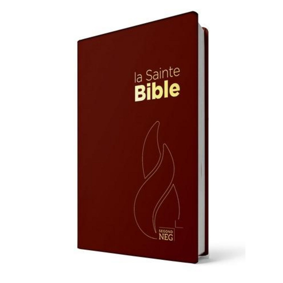 LA SAINTE BIBLE. PVC GRENAT, Segond Louis
