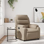 Voir la diapositive 1 : VIDAXL Fauteuil de massage inclinable Cappuccino Similicuir