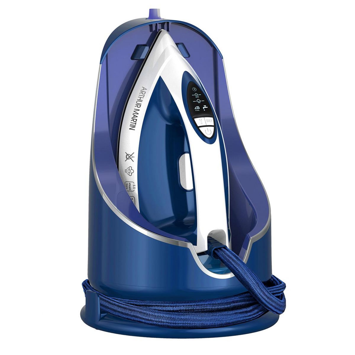 Arthur Martin Centrale vapeur 5.5bars 140gr/min autonomie illimitée bleu - amp918