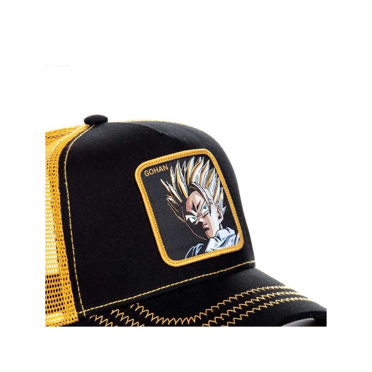 CAPSLAB Casquette Dragon Ball Z Saiyan Jaune