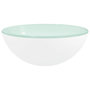 Voir la diapositive 2 : VIDAXL Lavabo Verre trempe 30x12 cm Blanc