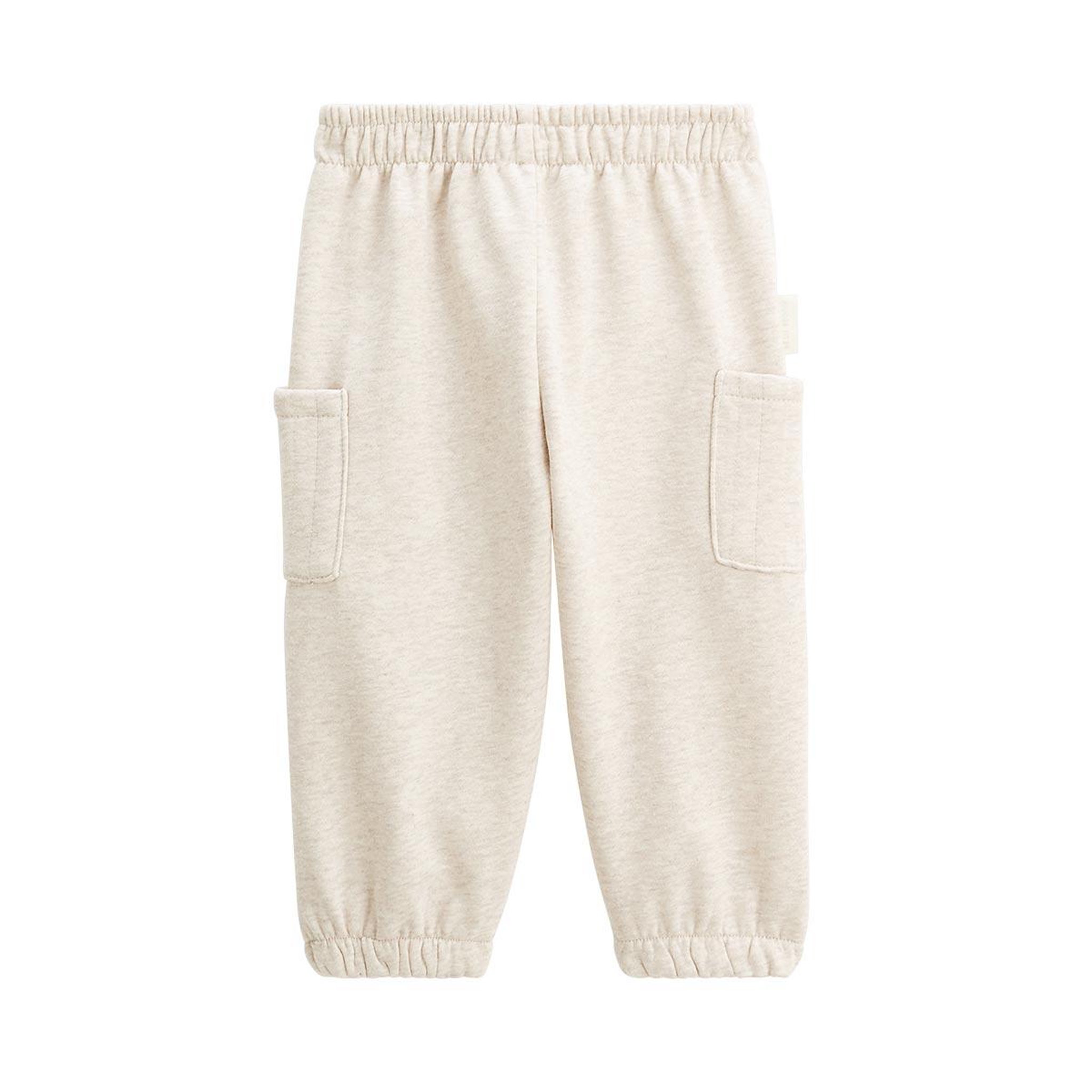 Voir la diapositive 3 : Petit Béguin Lot de 2 pantalons enfant en molleton Cracotte