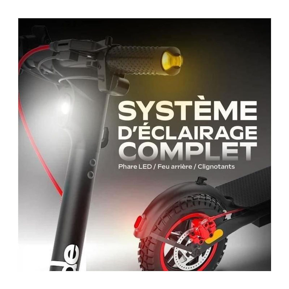 URBANGLIDE Trottinette électrique URBANGLIDE RIDE 100 PLUS RECONDITIONNE – 25 km/h – Autonomie 25 km – Batterie 36V 7,8Ah