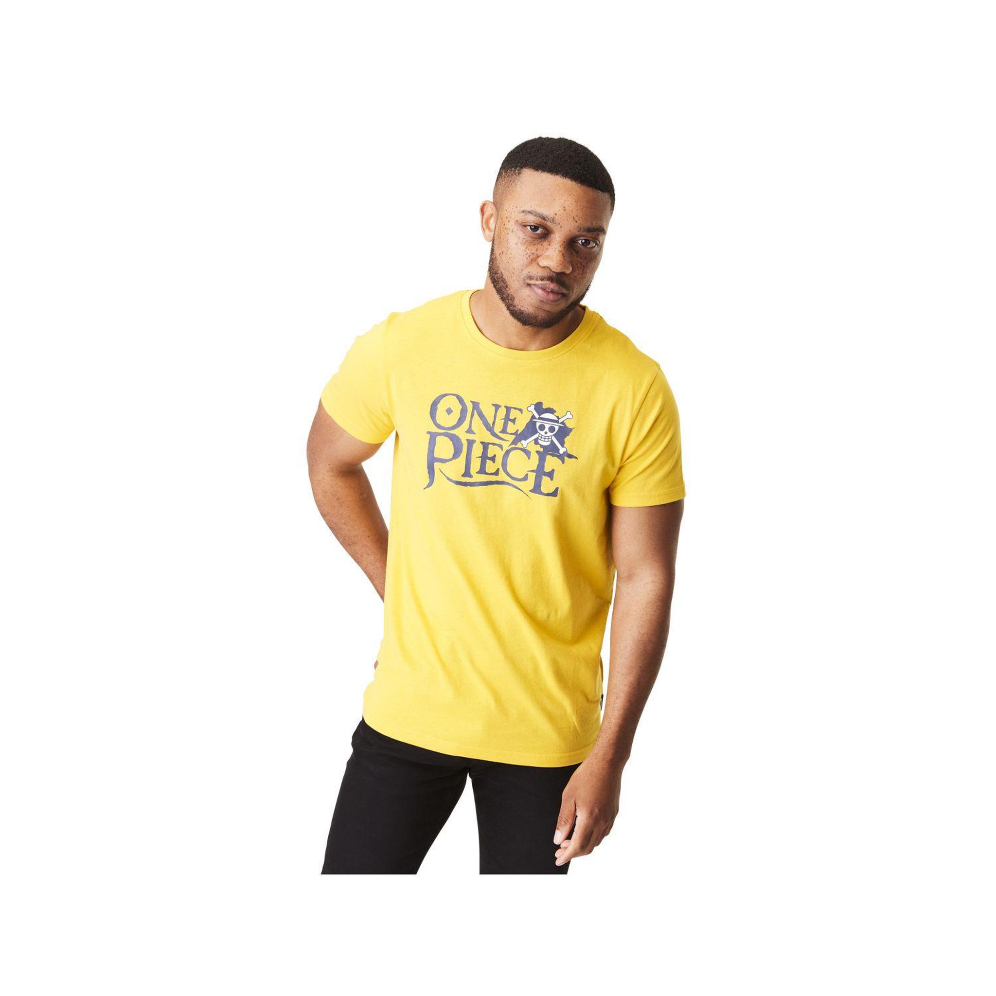Voir la diapositive 5 : CAPSLAB T-shirt homme col rond One Piece