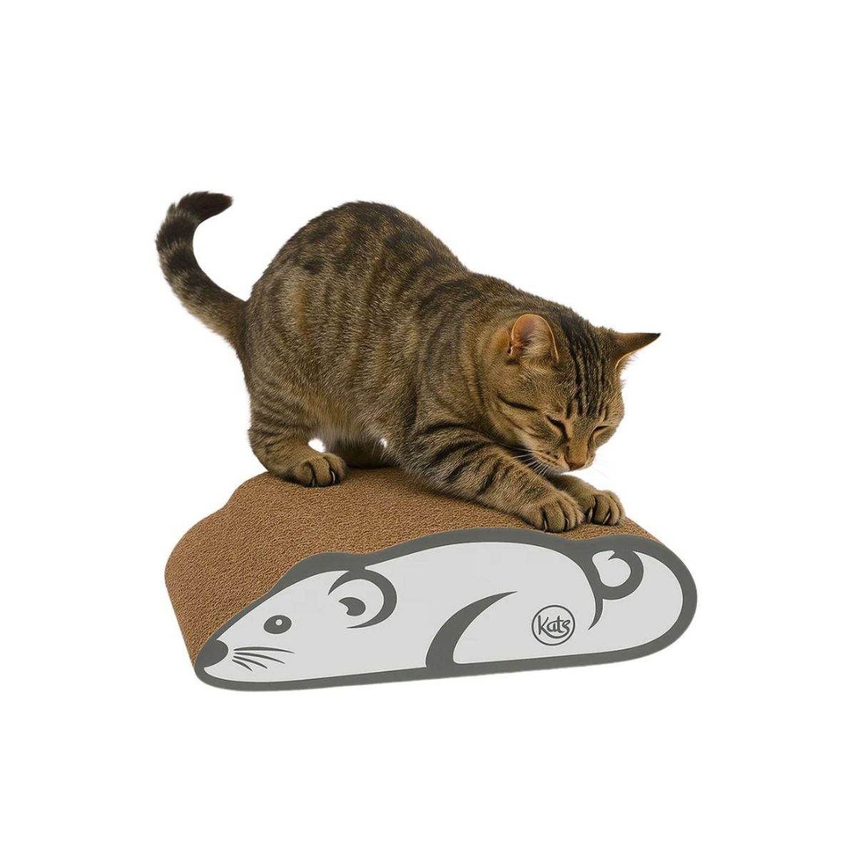 FORNORD Griffoir en forme de souris SPIROU - Blanc