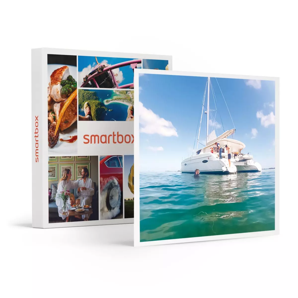 Smartbox 3h de croisière en catamaran dans les Côtes-d'Armor avec collation pour 2 - Coffret Cadeau Sport & Aventure