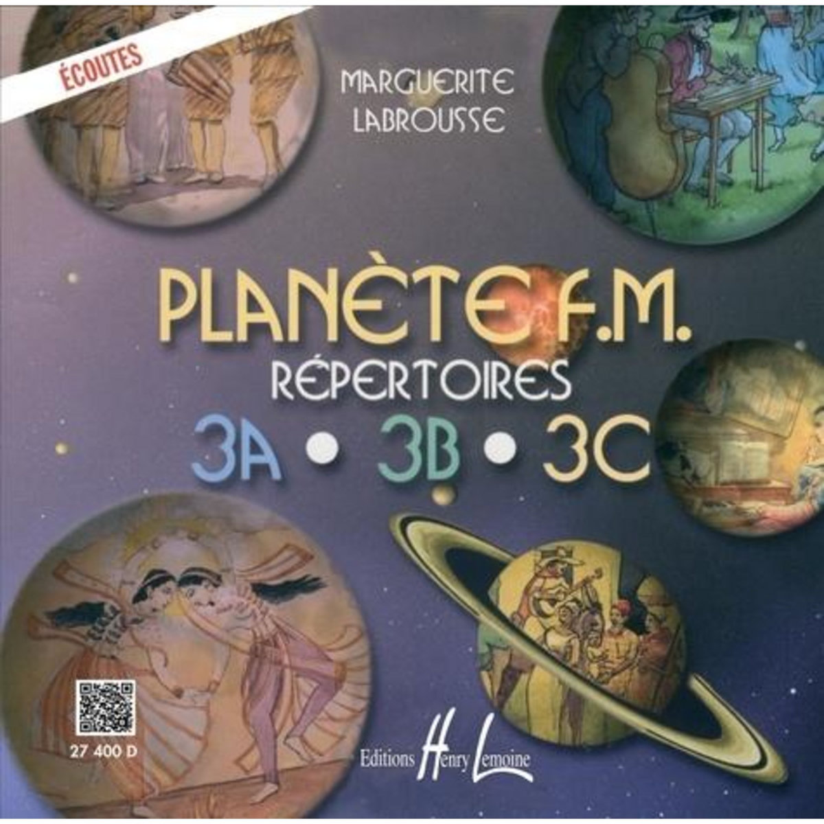 PLANETE FM. REPERTOIRE 3A + THEORIE, Labrousse Marguerite