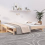 Voir la diapositive 2 : VIDAXL Lit coulissant 2x(75x190) cm Bois de pin massif
