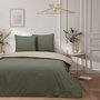 Voir la diapositive 1 : FUTURE HOME Parure de lit double bicolore