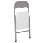 Voir la diapositive 5 : ID MARKET Lot de 6 chaises pliantes KITY blanches en PU