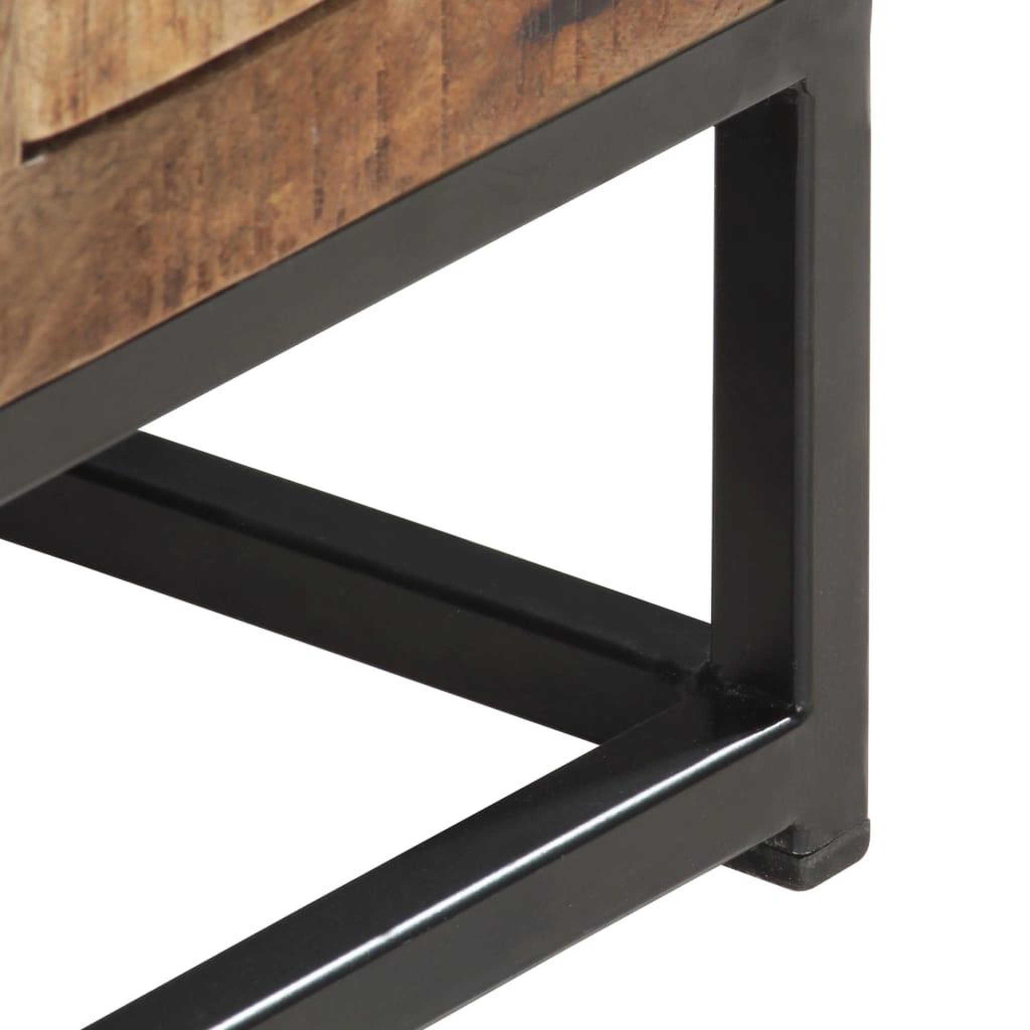 Voir la diapositive 4 : VIDAXL Meuble tv 120 x 30 x 40 cm bois de recuperation massif