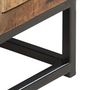 Voir la diapositive 4 : VIDAXL Meuble TV 120 x 30 x 40 cm Bois de recuperation massif