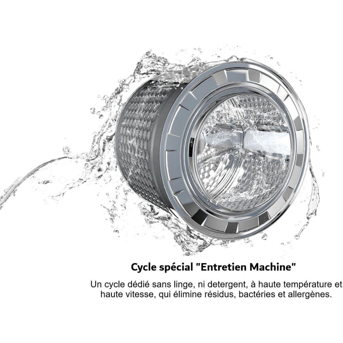 TCL Lave linge hublot FF1224SA0FR