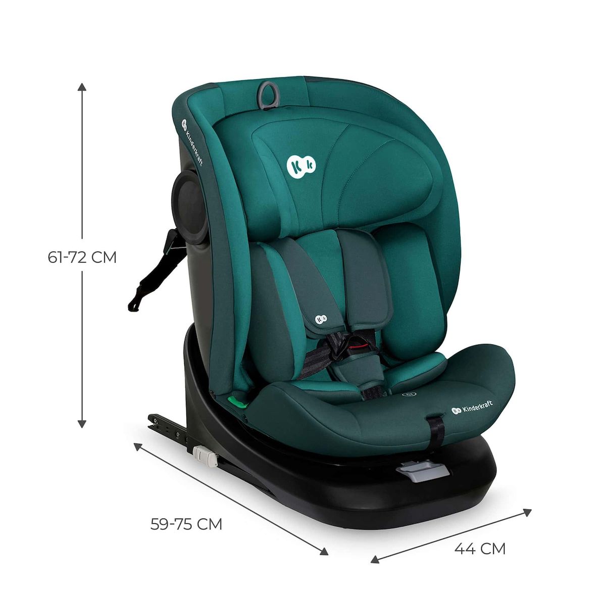 KINDERKRAFT Siege auto i i size pratique et confortable
