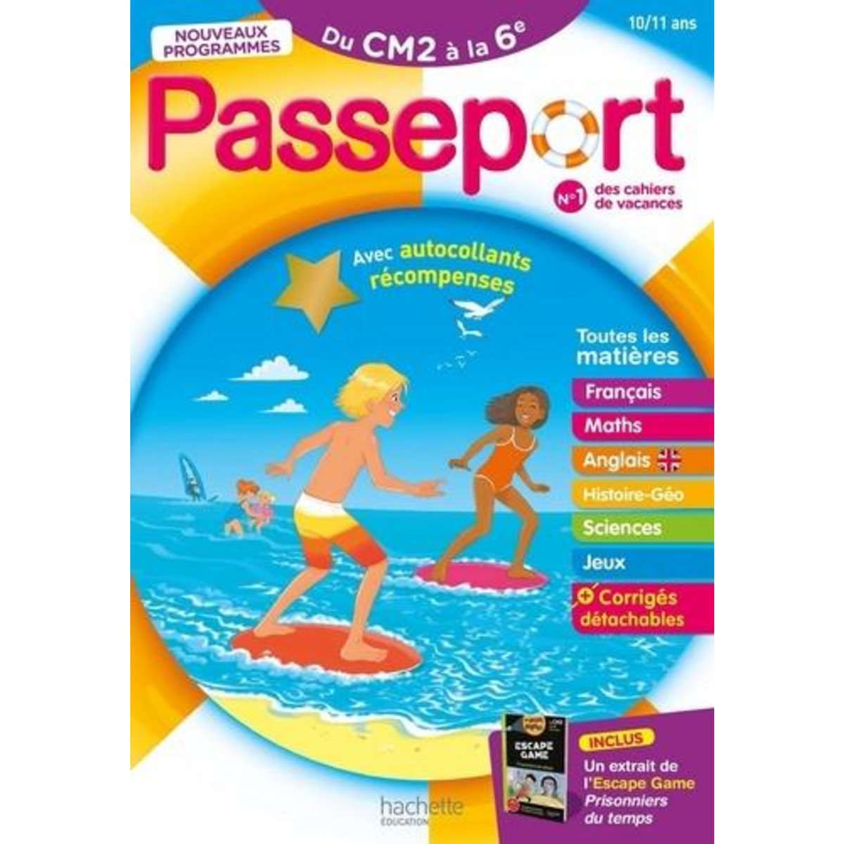 PASSEPORT TOUTES LES MATIERES DU CM2 A LA 6E. EDITION 2023, Blandino Guy