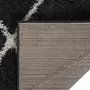 VIDAXL Tapis shaggy a poils longs Creme et anthracite 160x230 cm