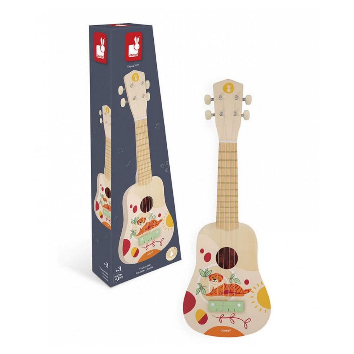 Juratoys-Janod Youkoulele Sunshine - Ukulele enfant