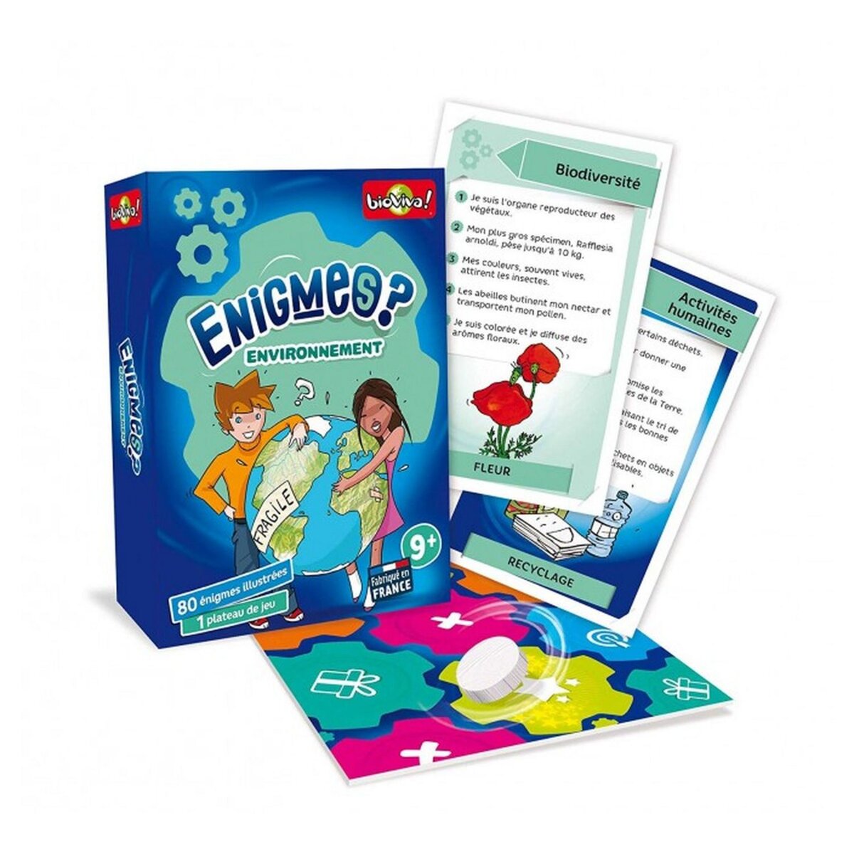 BIOVIVA Jeu Enigmes - Environnement