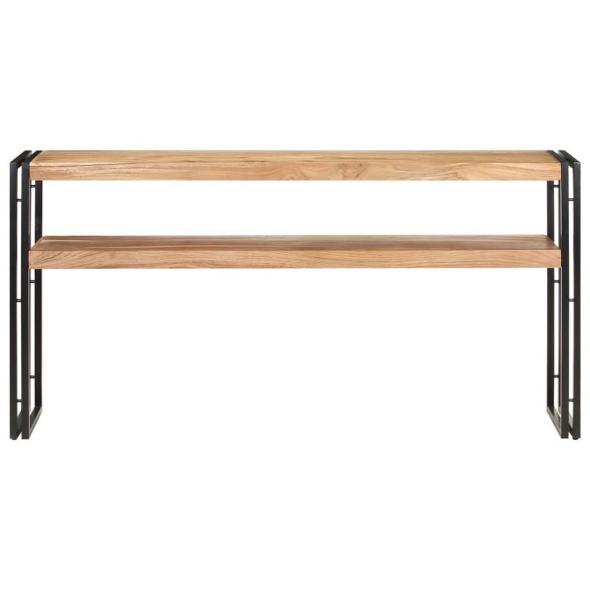 Voir la diapositive 2 : VIDAXL Table console 150x30x75 cm Bois d acacia solide
