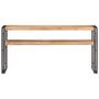Voir la diapositive 2 : VIDAXL Table console 150x30x75 cm Bois d acacia solide