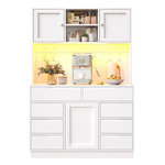 MERAX Buffet. Coloris disponibles : Noir, Blanc