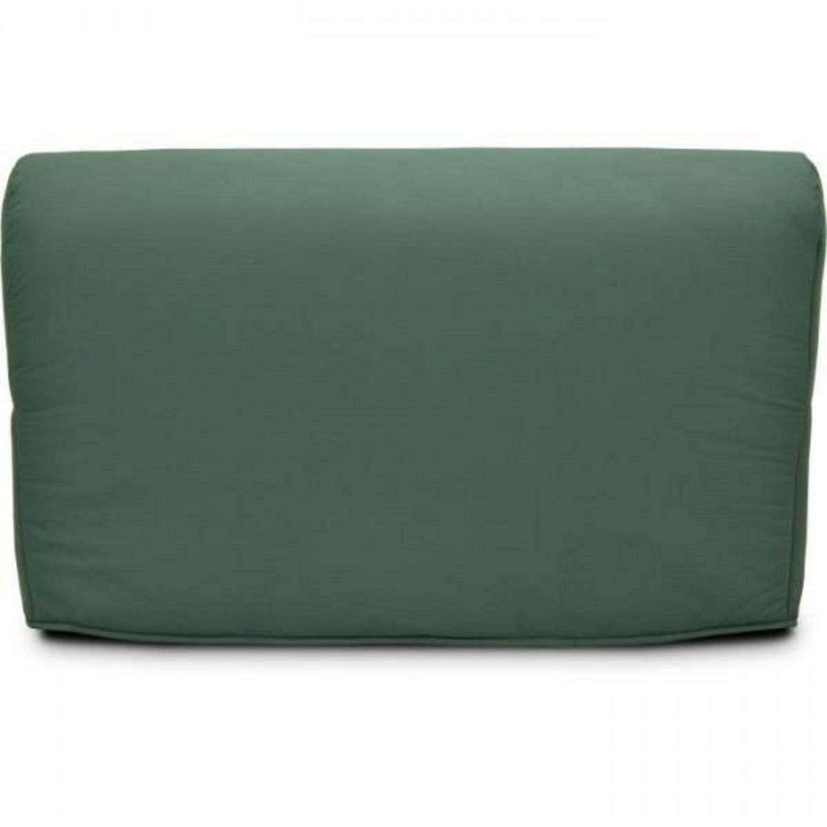 MARKET24 Banquette BZ - Tissu Vert - L143 x P97 x H89cm - Joe