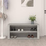 Voir la diapositive 3 : VIDAXL Etagere a chaussures Gris beton 100x35x45 cm Bois d'ingenierie