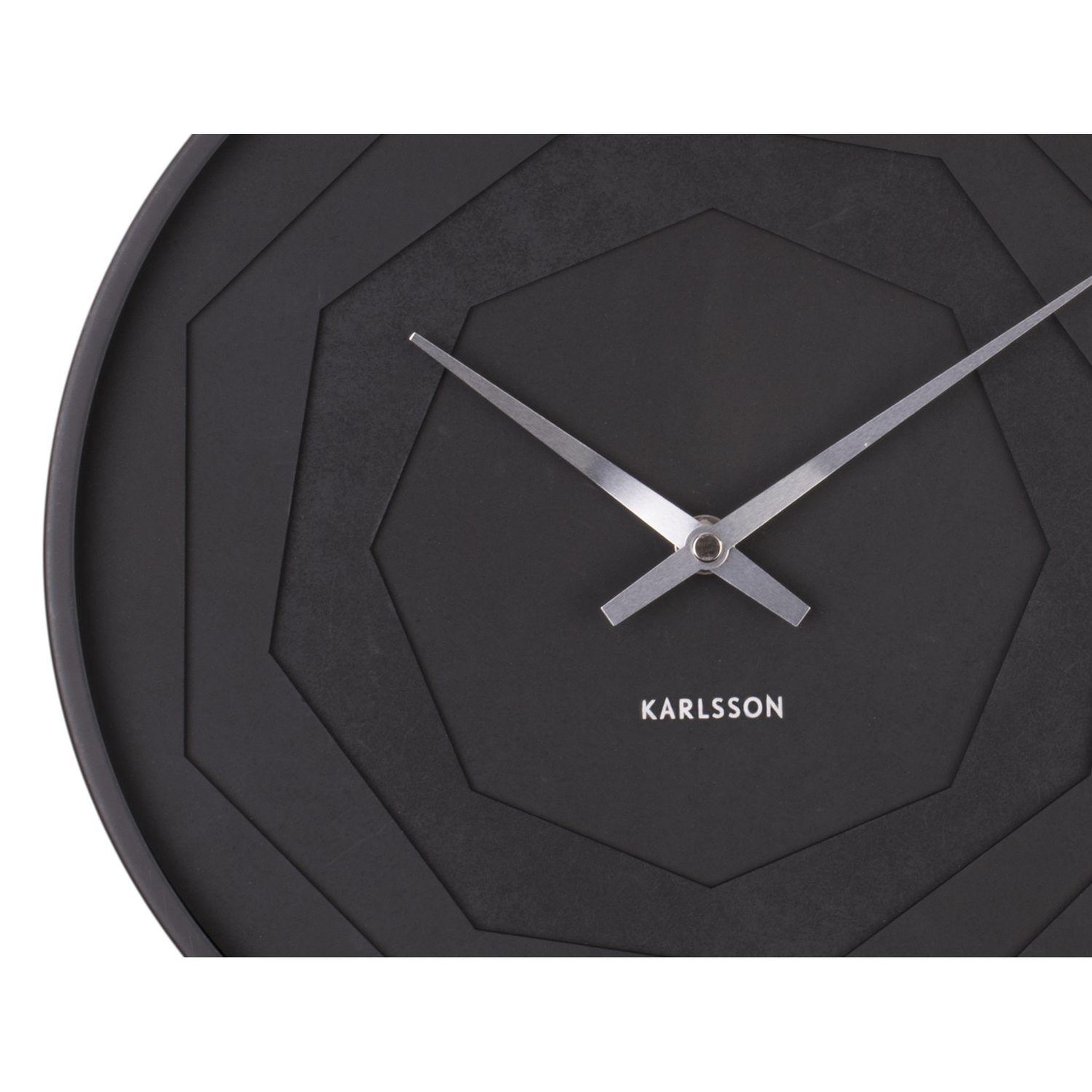 Voir la diapositive 4 : Karlsson Horloge murale Layered Origami