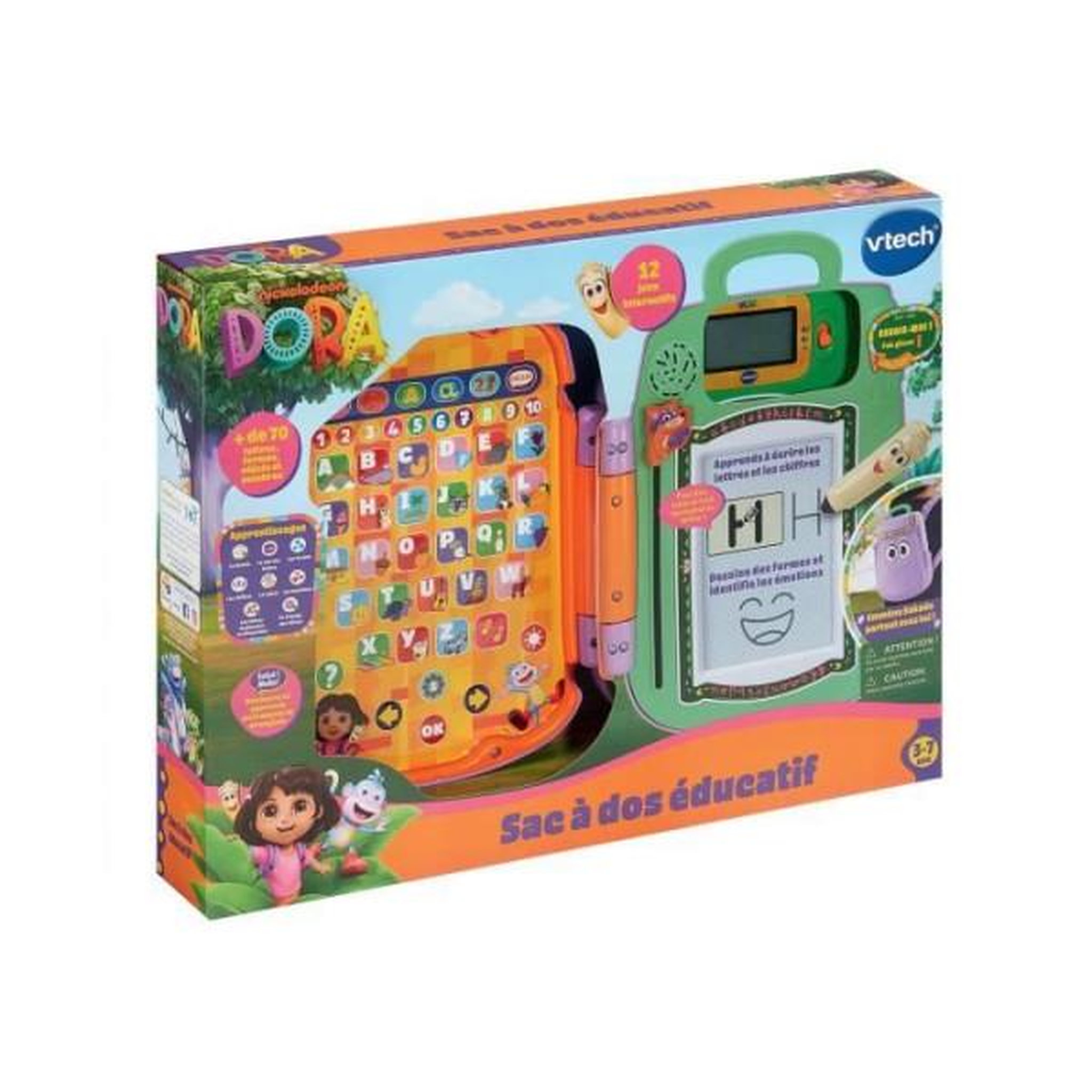 Voir la diapositive 5 : VTECH VTECH - DORA - SAC a DOS ÉDUCATIF - Multicolore