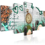 Paris Prix Tableau Imprimé  Emerald Composition. Coloris disponibles : Multicolore