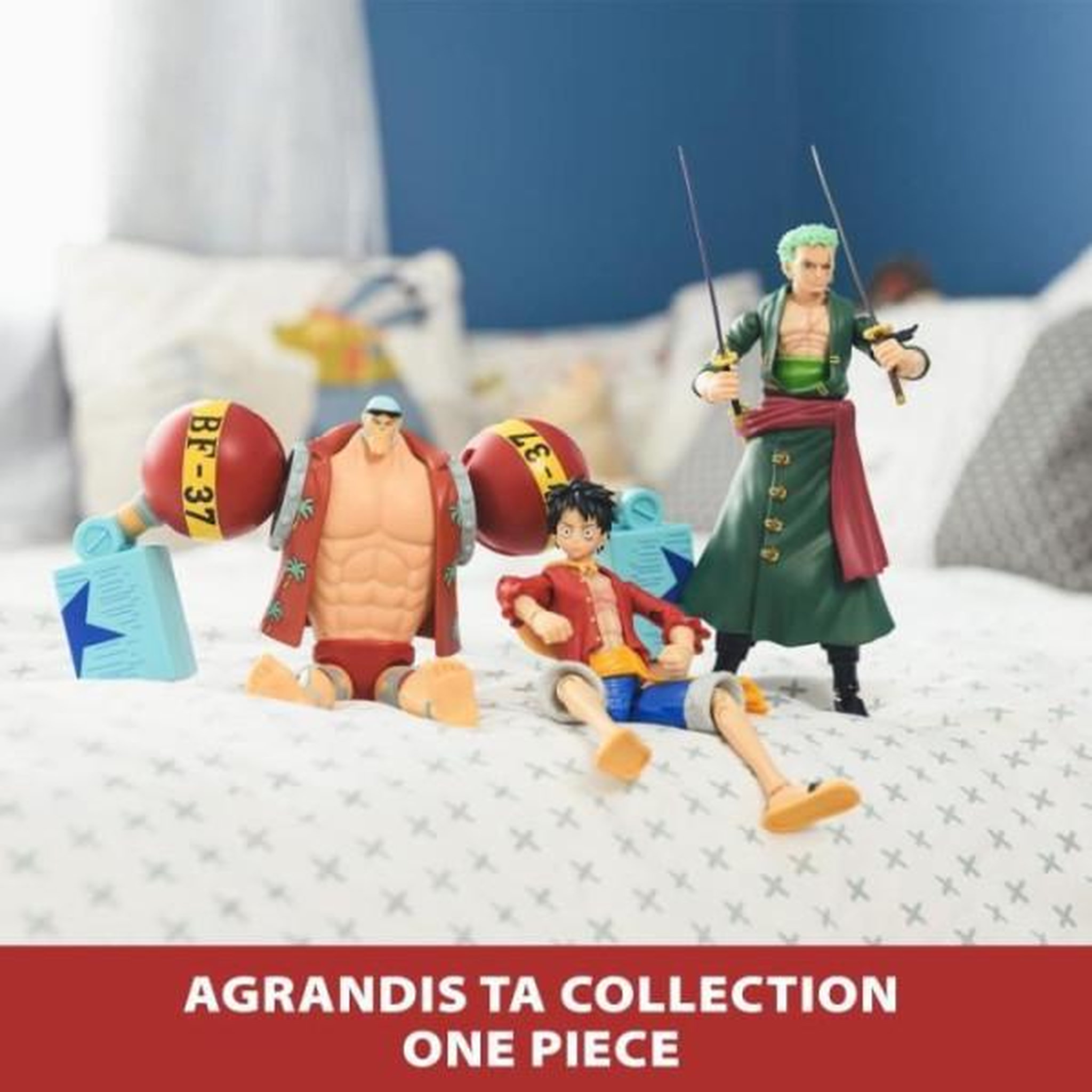 Voir la diapositive 5 : BANDAI Figurine Anime Heroes 17 cm - Roronoa Zoro - BANDAI One Piece