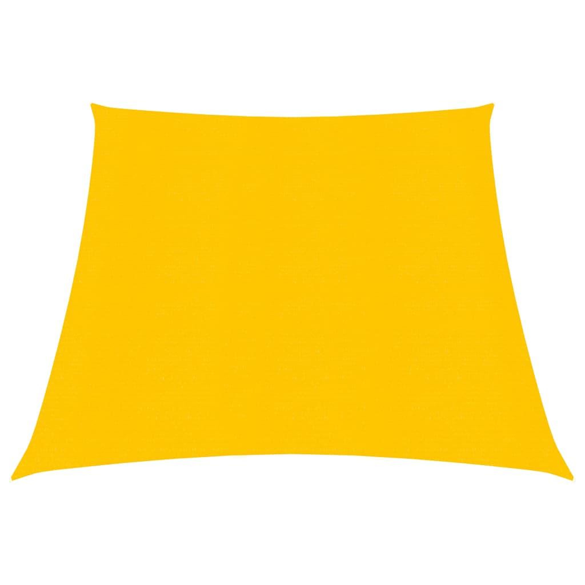 Voir la diapositive 2 : VIDAXL Voile d'ombrage 160 g/m^2 Jaune 3/4x2 m PEHD